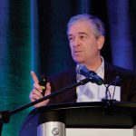 David McInnes presents an update on a national sustainability index pilot in Brandon
Nov. 14.