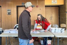 Local UAW union members arrive at Starbuck Middle School at Racine, Wis. to vote on CNH Industrial&#8217;s latest contract offer on Jan. 7, 2023. (Photo: Reuters/Bianca Flowers)
