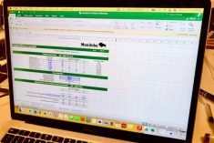 The province's new calculator is now available in an Excel format, with a web-based, "mobile-friendly" version to be made available "in the coming months," Ag Minister Derek Johnson said Jan. 17.