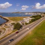 File photo overlooking the marina and sea wall at Half Moon Bay, about 30 km south of San Francisco. (JasonDoiy/E+/Getty Images)