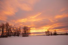 Refraction allows us to “see” a rising or setting sun at a point when it’s actually below the horizon.