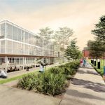 A concept drawing of ACC’s Prairie Innovation Centre for Sustainable Agriculture.