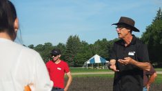 John Heard at the Crop Diagnostic School in 2022.