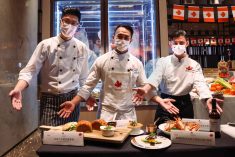 Canada Beef at a 2022 hotel promotion with Marriott Hotel Kaohsiung in Taiwan. (Photo courtesy Canada Beef)