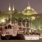 A Belize-flagged bulker, carrying grain under UN’s Black Sea Grain Initiative, transits the Bosphorus at Istanbul on May 12, 2023. (File photo: Reuters/Yoruk Isik)
