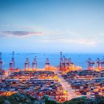 A Shanghai container terminal. (Chuyu/iStock/Getty Images)
