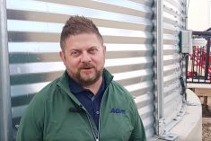 Derek Johnson of AGI. (Ag in Motion video screengrab)
