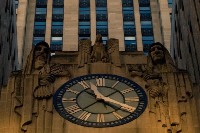 Detail on the Chicago Board of Trade building. (Kevinstack22/iStock/Getty Images)
