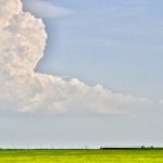 A thunderstorm rolls over the Municipality of Lorne in central Manitoba, July 1.
