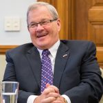 Lawrence Macaulay, seen here in a 2018 photo, is taking the ag minister post for the second time. Photo: supplied/minister’s office.
