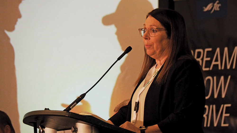 Keystone Agricultural Producers president Jill Verwey.