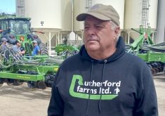 Rick Rutherford says he starts his crop planning by looking at last year’s report card: his yield map.