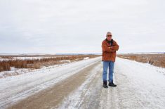 Barry Janssens was among the producers worried about encroaching water levels from Whitewater Lake in 2020.