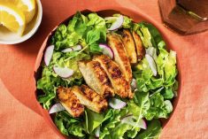 A chicken salad featuring Upside Foods&#8217; cell-cultivated meat. (UpsideFoods.com)
