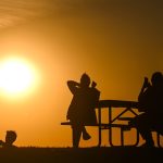 A scene from Sept. 10, 2023 on the final day of the Edmonton Mountain Bike Festival. (Photo: Artur Widak/NurPhoto via Reuters)
