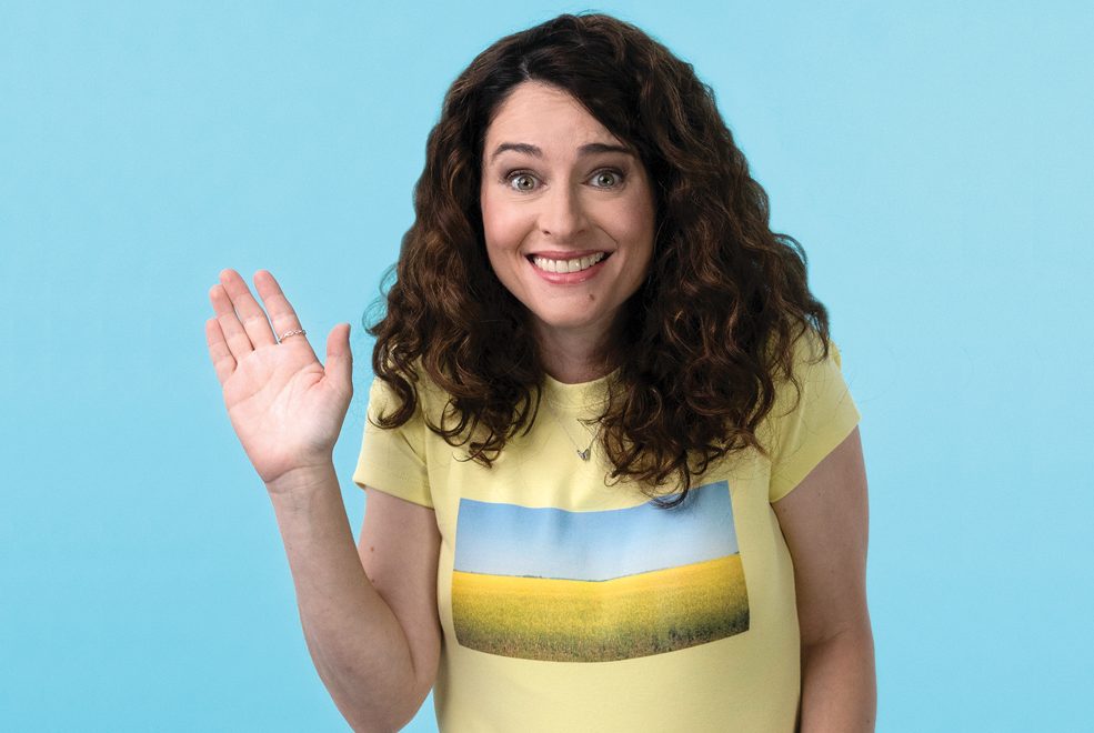 The Canadian canola character created for the Hello Canola campaign.