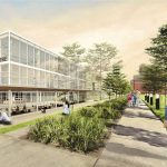 A concept of the promised Prairie Innovation Centre for Sustainable Agriculture.
