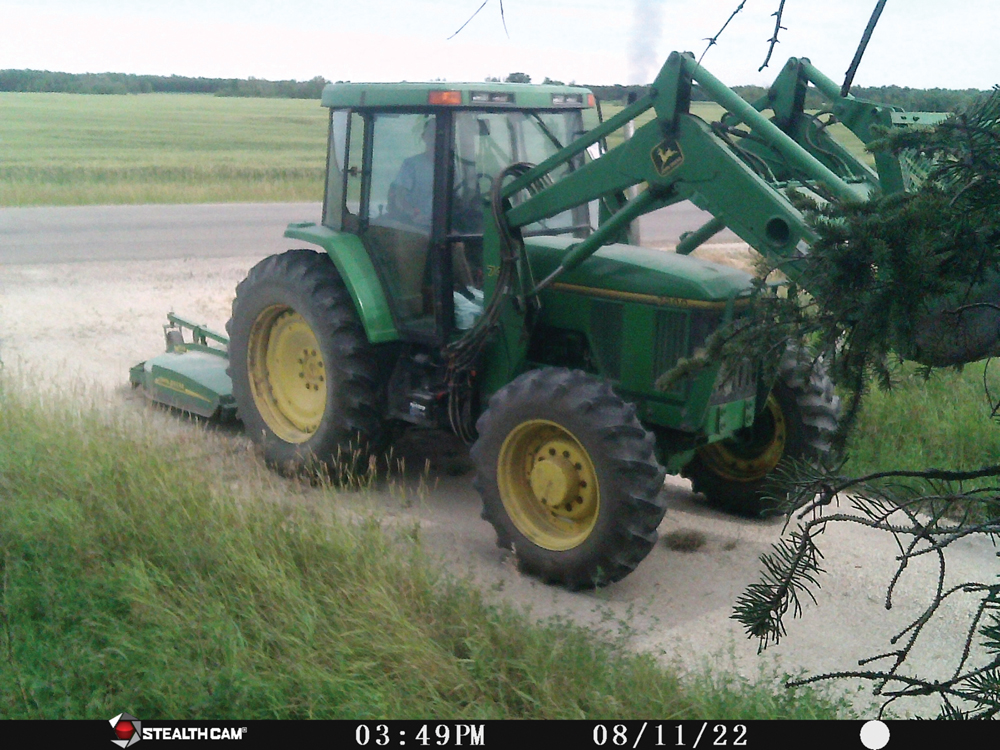 Owners are on the lookout for a tractor stolen from a locked machine shed on the outskirts of Winnipeg earlier this fall.