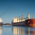 File photo of laker vessels navigating the Welland Canal. (JonathanNicholls/iStock/Getty Images)
