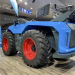 This Lemken concept autonomous unit is much larger than most that have been developed.
 Photo: John Greig 
