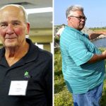 John McGregor (left) and Larry Wegner are this year’s MFGA wall of fame inductees.