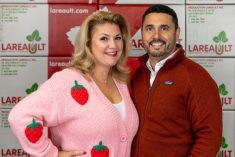 Andrea Borodenko and Antoine Casimir have acquired Quebec’s Production Lareault.(CNW Group/Production Lareault)