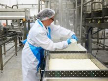 SoyXpert produces certified organic tofu at its Sherbrooke production facility. Photo: Soykei/Facebook.
