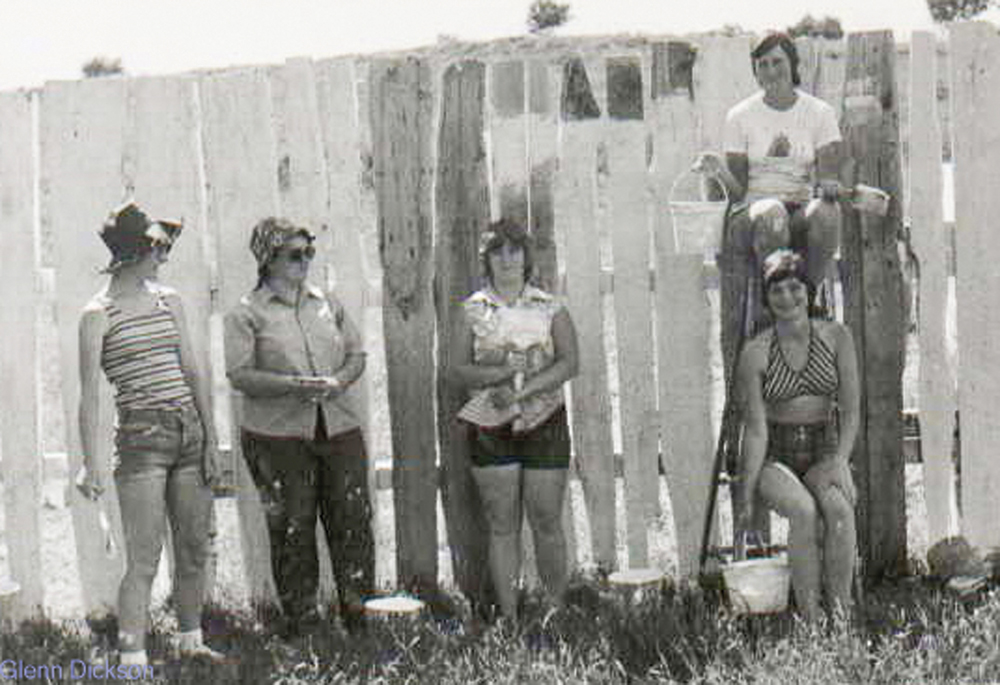 A group of young women employed by the STEP program in the ‘70s.