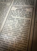 Farm auction advertisements were commonplace in early-‘80s editions of the Manitoba Co-operator. 
PHOTO: FILE