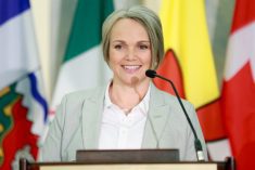 Former CFA president Mary Robinson has been named to the Senate. She&#8217;s pictured at the CFA&#8217;s AGM in Ottawa in February 2020. (CFA-fca.ca)
