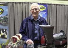 VIDEO: Mini combine an outsized  innovation