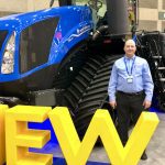 Sean Dorosz, New Holland global product manager for T8 and T9 tractors.  Photo: Greg Berg