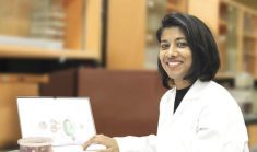 Brasathe Jenathan has developed a more sustainable version of a process used to extract protein from faba beans.