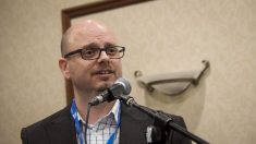 Chris Vervaet, Executive Director of the Canadian Oilseed Processors Association speaking at the CropConnect conference in Winnipeg on February 14. Photo: Don Norman
