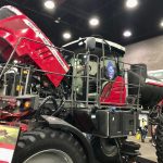 In late 2023, Massey Ferguson’s 500R sprayer was recognized with a 2024 AE50 award.  Photo: Greg Berg