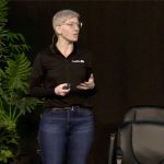 Marla Riekman during her presentation, 'The Science of Soil Salinity,' at Manitoba Ag Days on Jan. 18, 2024.