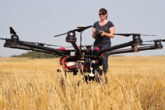 Part of the programming in the new digital agriculture technology program will focus on data collection using drones.