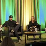 Panelists talk about agricultural sustainability at the 2024 Canadian Crops Conference in Winnipeg in early March.