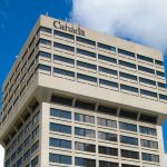 The Canadian Grain Commission building in downtown Winnipeg.