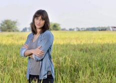 Hallie Shoffner field tests ag tech systems on her farm in Arkansas in exchange for equity in the startups.