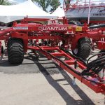 Morris’ Quantum Air Drill. (Grainews photo by Scott Garvey)
