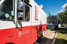 Manitoba Food History Project researchers invited people aboard their converted food truck to cook and talk about food in their family.