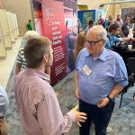 In a visit arranged by the Canadian consulate in Minneapolis, MacAulay, attended by other significant Canadian representatives such as M.P. Ted Falk, met with senior Iowa business, industry and political leaders to promote the continued integration of the two nations’ economies. Photo: Ed White
