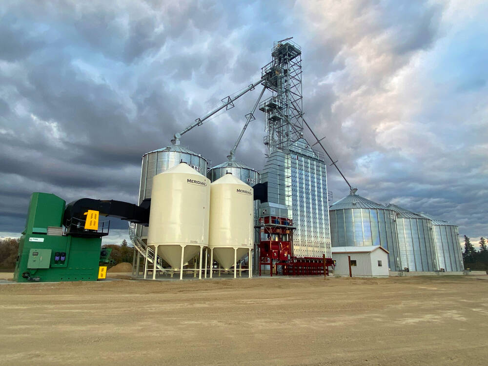 Grain drying without fossil fuels