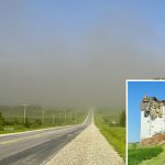 VIDEO: Weekend windstorm lifts soil airborne, damages grain elevator