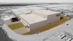 JBS distribution centre rendering.