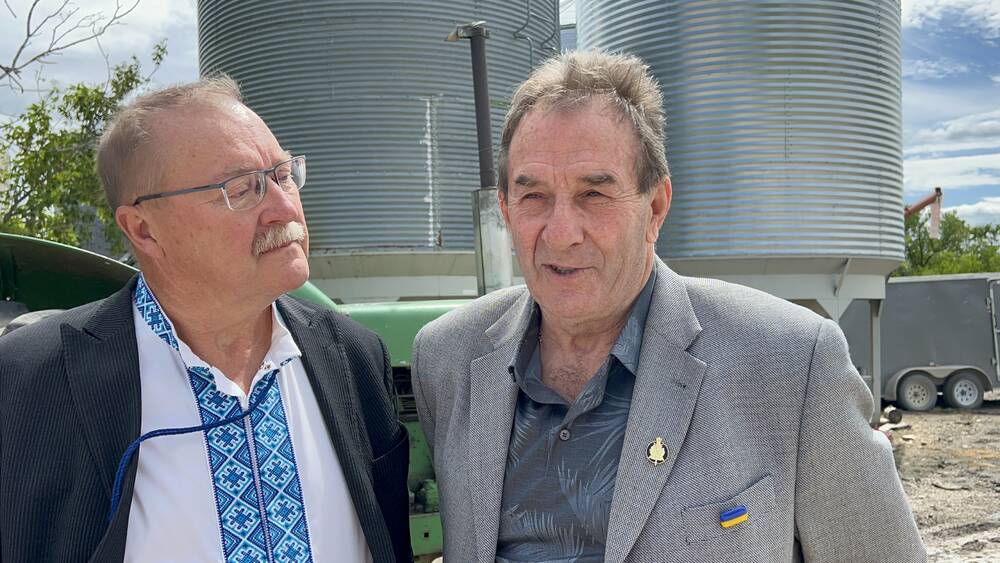 Ernie Sirski (left) and Ron Kostyshyn (right).