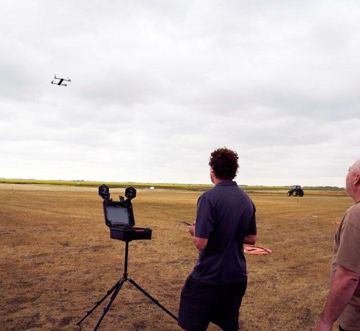 Aim drone demos, 2023. 