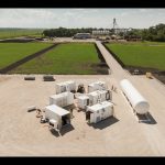 FuelPostiive's green nitrogen plant installation on R&L Acres farm near Sperling Manitoba.