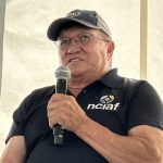 Terry Lerat at Indigenous Producers Panel, AIM 2024. Photo: Ed White
